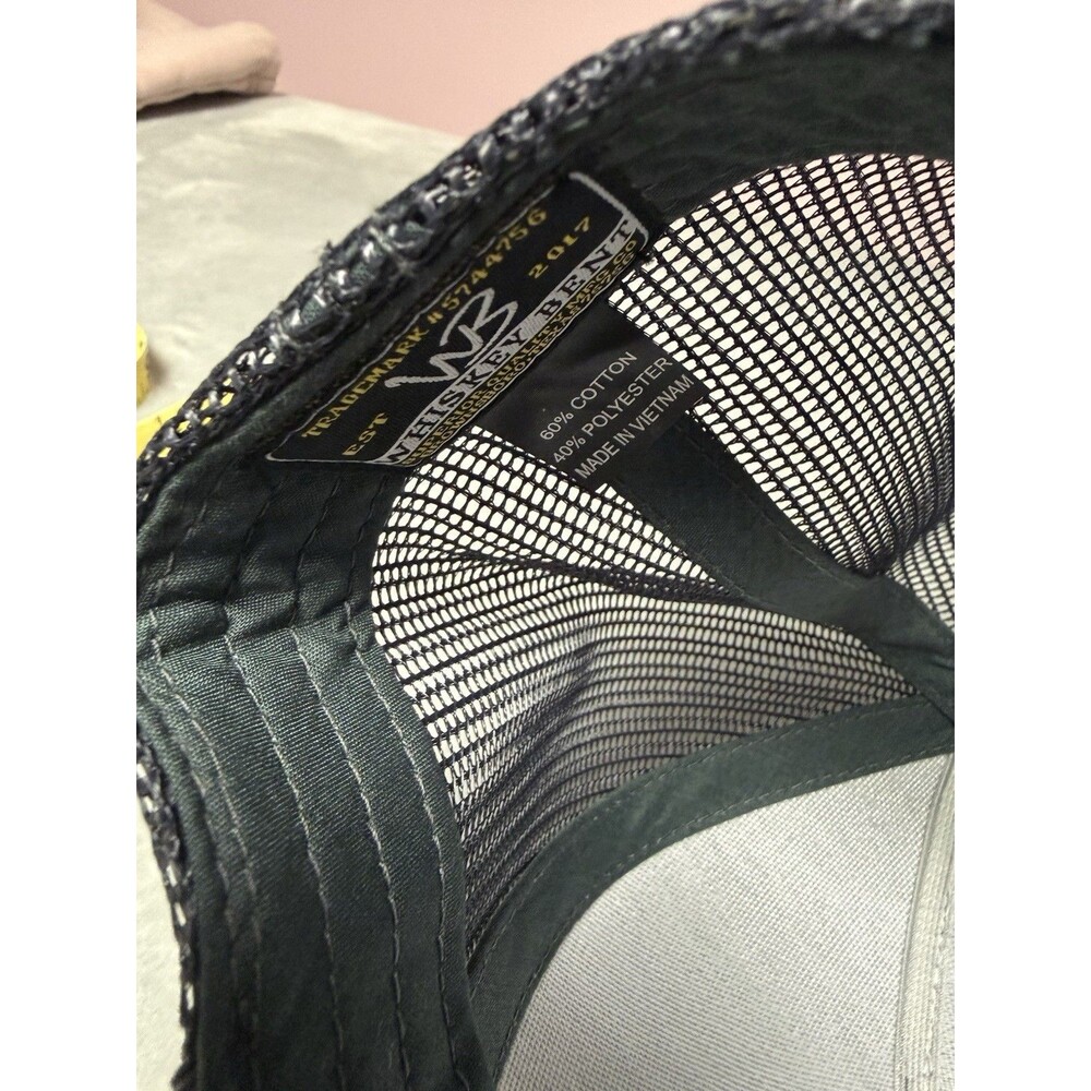 Whiskey Bent Hat Co Troubadour Classic Trucker Mesh Back Adjustable Snapback - Picture 3 of 3